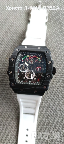 Промоция!!! Мъжки луксозен часовник Richard Mille RM 35-01, снимка 3 - Мъжки - 53103864