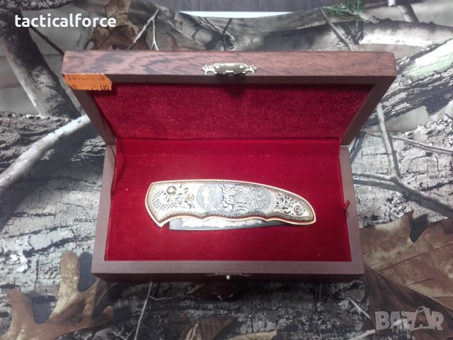 нож Златоуст-LYNX Russian gold plated , снимка 8 - Ножове - 43895962