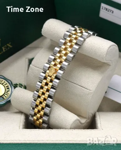 Rolex Datejust 31mm Two-Tone Yellow Gold MOP Dial Diamond Jubilee Дамски Различни Варианти, снимка 9 - Дамски - 48183035