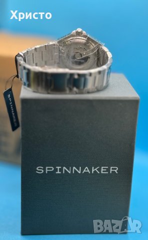 НОВ!!! Автоматичен мъжки часовник  Spinnaker SP-5081-11, 44мм, 30ATM, снимка 5 - Мъжки - 44016633
