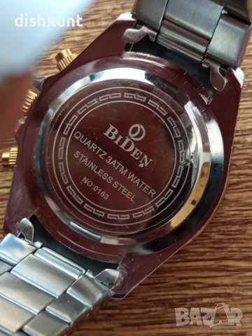 Часовник"Biden", снимка 6 - Мъжки - 51381753