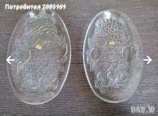 Комплект нови стъклени плата, снимка 4 - Сервизи - 52791298