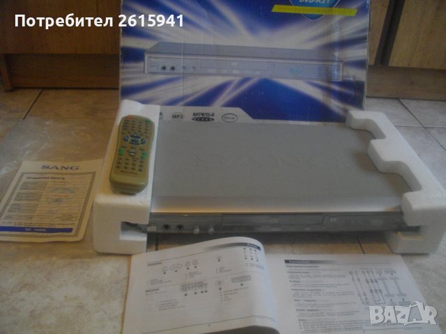 Дивиди Плеър-SANG DVD-K21-Пълен Комплект-С Малък Проблем В Окото/Четец, снимка 14 - Плейъри, домашно кино, прожектори - 38582062
