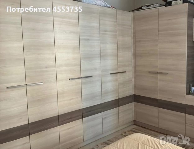 Спешно! Продавам голям гардероб с дължина 3,80