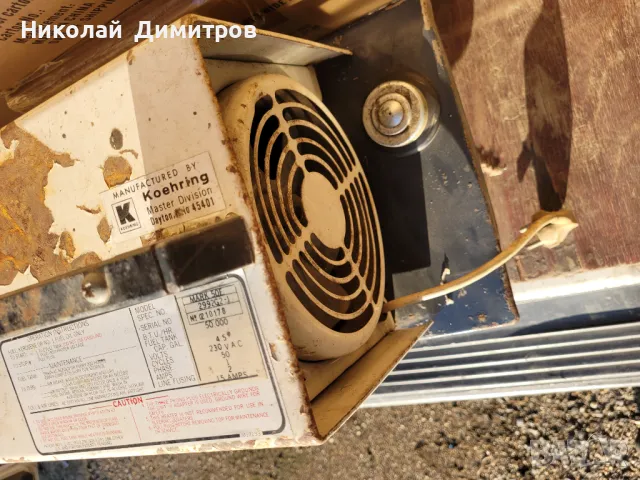 Продавам калорифер REDDY HEATER Diesel 50 kW, снимка 6 - Отоплителни печки - 48438452