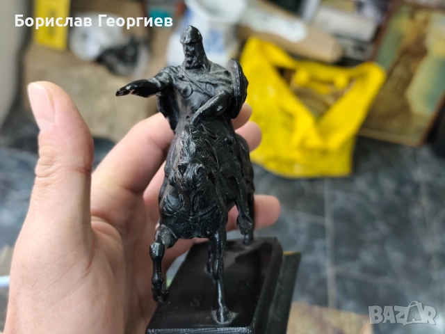 Руска чугунена фигура на Юрий Долгорукий касли 1982 г, снимка 7 - Колекции - 52789710