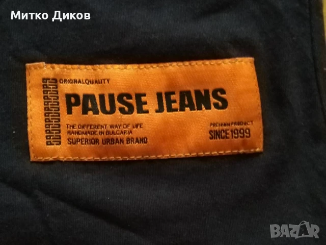 Pause Jeans маркова тениска размер М, снимка 9 - Тениски - 51095254