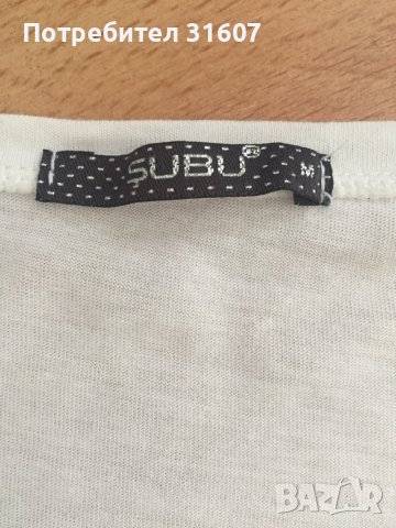 Бяла блузка- SUBU, снимка 3 - Тениски - 37277311