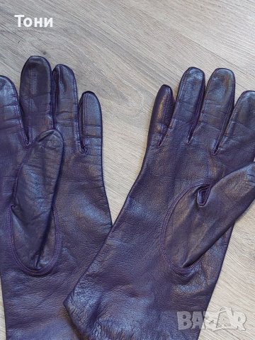 Дамски ръкавици естествена кожа , снимка 7 - Ръкавици - 38205264