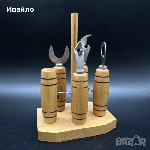 Руски комплект дървени отварачки