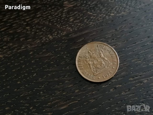 Монета - Южна Африка - 2 цента | 1974г., снимка 2 - Нумизматика и бонистика - 28414413