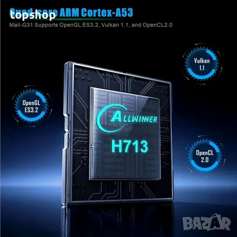 Проектор Magcubic HY320 10000 лумена, WiFi 6, Bluetooth 5.0, 180° Rotation, Auto-Keystone Android 11, снимка 4 - Плейъри, домашно кино, прожектори - 50493205