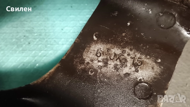 Джанти алуминиеви 15' ; 4х108; отвор 65,1; ЕТ 18; j6- 4бр.за CITROEN, снимка 3 - Гуми и джанти - 52967702