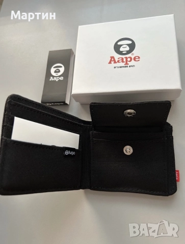 Портфейл Bape, снимка 6 - Портфейли, портмонета - 51693844