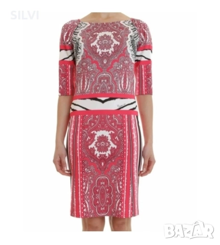 Рокля по тялото марка Class Cavalli, 36-38 , снимка 2 - Рокли - 52727183