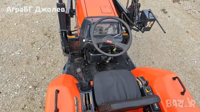 Японски трактор Kubota GL23 с челен товарач, 23 кс, 4x4, АграБГ Джолев, снимка 9 - Селскостопанска техника - 48318121