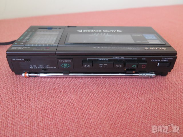 Vintage Sony WA-8000 9-band Radio cassette Player, снимка 13 - Радиокасетофони, транзистори - 38994764
