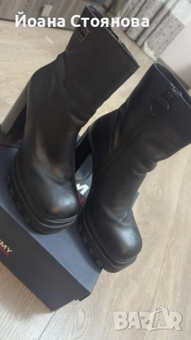 Дамски боти Tommy Jeans, снимка 3 - Дамски боти - 52720277