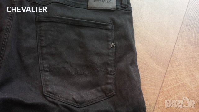 REPLAY M914Y.000.8366197 HYPERFLEX SLIM FIT ANBASS JEANS размер 32/32 еластични дънки 22-59, снимка 6 - Дънки - 43543948