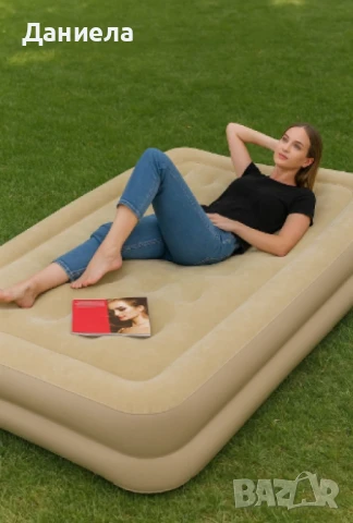 Надуваемо легло, Leedssoy, снимка 7 - Спални и легла - 50725275