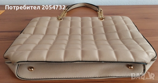 Дамска чанта в кремаво-бежов цвят, снимка 4 - Чанти - 52289302