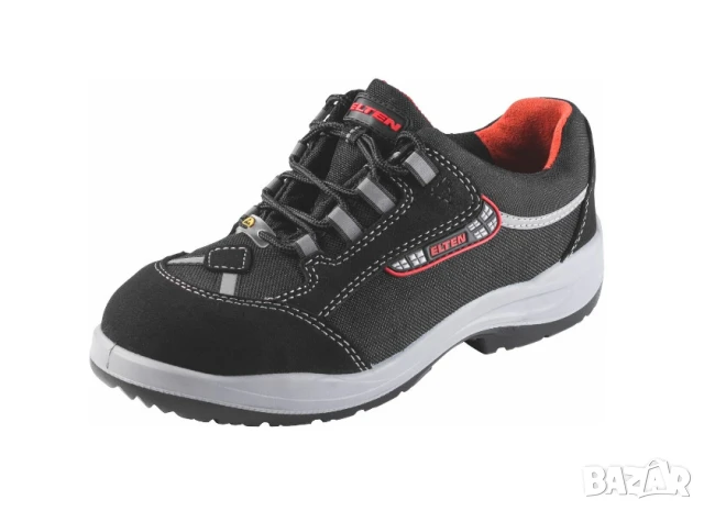 работни /предпазни обувки ELTEN Maja Low ESD S3, плат, стоманена капачка номер 41, снимка 2 - Други - 50729132