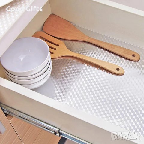 Самозалепващо се алуминиево кухненско фолио 300х60см, снимка 8 - Други стоки за дома - 38096447