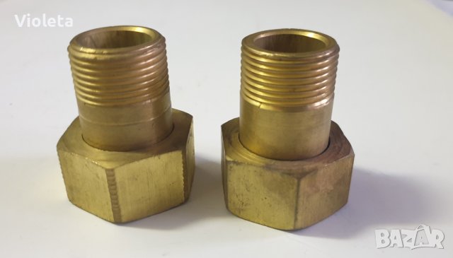 Месингови холендри 3/4 х 1". Цената е за 2бр.