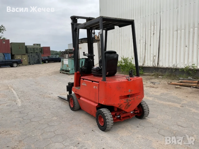 Електрокар Linde E16P, 1992 г., снимка 3 - Индустриална техника - 52254115