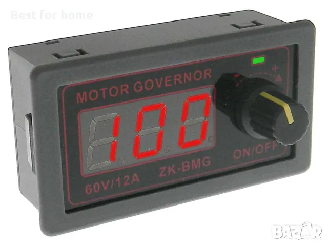 DC PWM контрол на скоростта на мотора 12A, 500W, снимка 5 - Друга електроника - 49148307