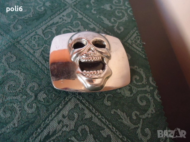 катарама за колан череп Dsquared Slipknot, снимка 4 - Колани - 52802698