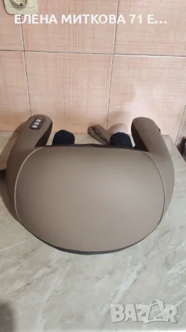 На практика нов/ползван само два пъти/ 3D шиацу масажор за рамене и врат, снимка 3 - Масажори - 50439795