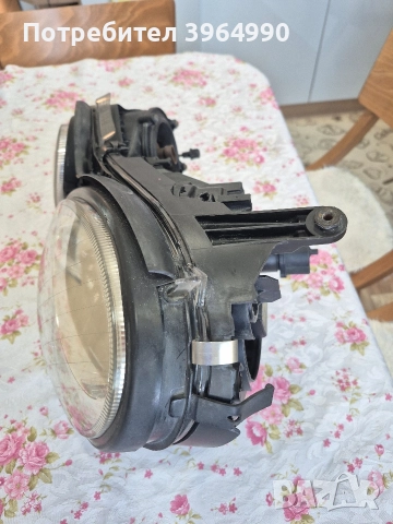 Кристални два леви фара ксенон и обикновен за мерцедес Еклас W211 , снимка 5 - Части - 52787521