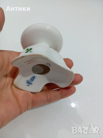 Красив порцеланов свещник маркиран , снимка 8 - Статуетки - 52540726