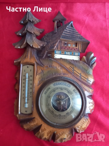 ШВАРЦВАЛД Стар Немски Барометър 