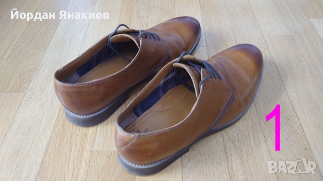 Мъжки обувки Кларкс 47 номер, Clarks 12 UK, снимка 2 - Спортно елегантни обувки - 43563695