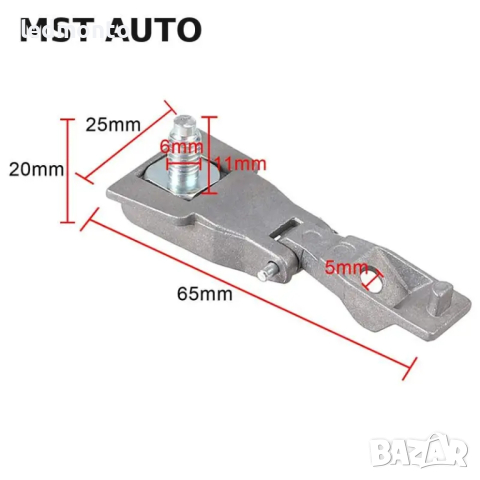 Панта Комплект за ремонт на външна дръжка на врата за Alfa Romeo 147 GT, Fiat 500 Abarth, снимка 4 - Аксесоари и консумативи - 44866502