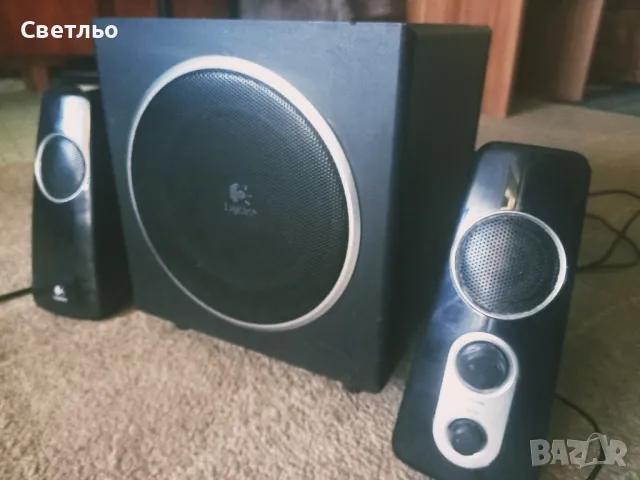 Logitech Озвучителна аудио система с субуфер и колонки говорители, снимка 2 - Аудиосистеми - 50296520