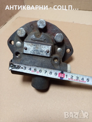 Стара Хидравлична Помпа За Машини Техника. , снимка 9 - Антикварни и старинни предмети - 52539888