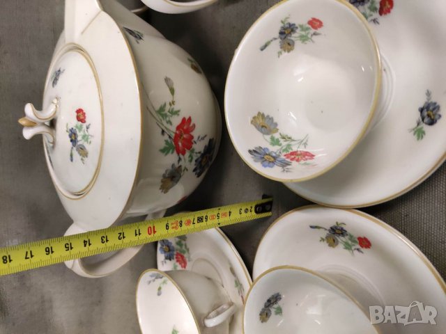 Продавам немски порцеланов сервиз. Hutschenreuther Hohenberg 1814 1939 Третия Райх, снимка 12 - Сервизи - 33570032