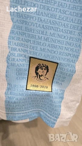 Тениска Adidas Аржентина Maradona размер M, снимка 3 - Тениски - 51354982