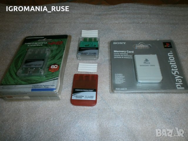 мемори карта memory card ps1 playstation 1 плейстейшън 1 Unique, снимка 2 - Аксесоари - 31196127