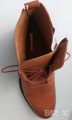 Елегантни мъжки боти Gino Rossi за есен-зима, естествена кожа - НОВИ!, снимка 8 - Мъжки боти - 52289605