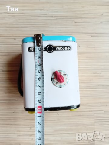 Ламаринена играчка пералня , снимка 4 - Колекции - 44014636