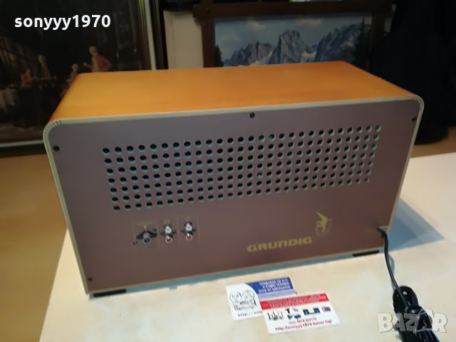 grundig 50 yahre no.0592 limited edition 0706210954, снимка 14 - Ресийвъри, усилватели, смесителни пултове - 33128939