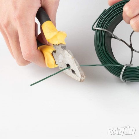 6 броя универсална градинска тел с ПВЦ покритие DA090, снимка 3 - Огради и мрежи - 38931945