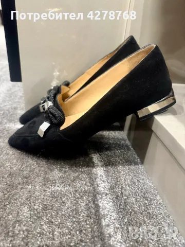 Дамски велурени обувки Sara Pen, снимка 2 - Дамски ежедневни обувки - 49249663