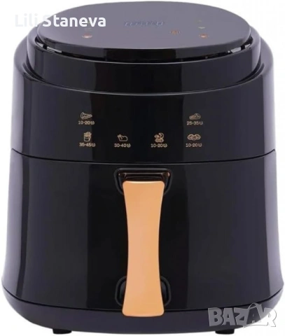 Дигитален въздушен фритюрник Cheffinger Led Air Fryer 1400W - 8L. , снимка 7 - Фритюрници - 53326831