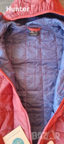 Чисто Ново Преходно яке FJERN Skydda Insulated Jacket (Rust/Navy), снимка 2 - Спортни дрехи, екипи - 53040542