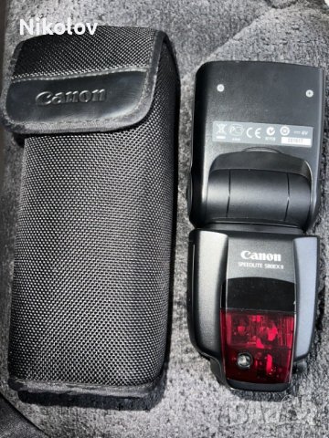 Светкавица Canon Speedlite 580 EX II, снимка 3 - Светкавици, студийно осветление - 43538752